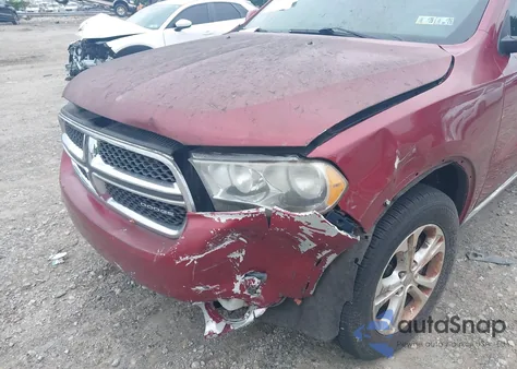 2013 Dodge Durango Crew from USA, damaged, VIN 1C4RDJDG1DC686644